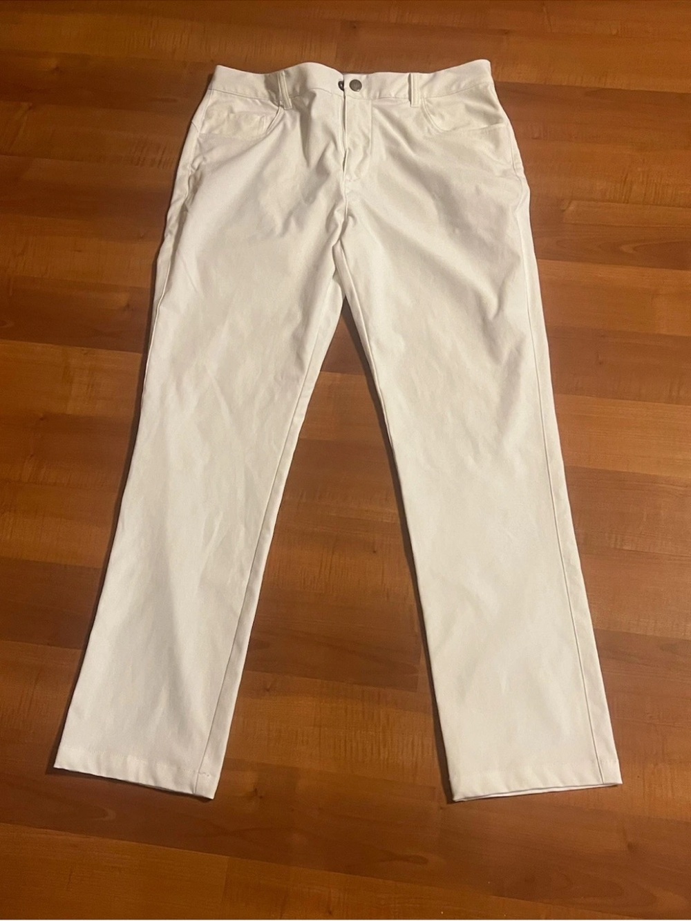 Puma Mens White Golf Pants Size W 32 L 30